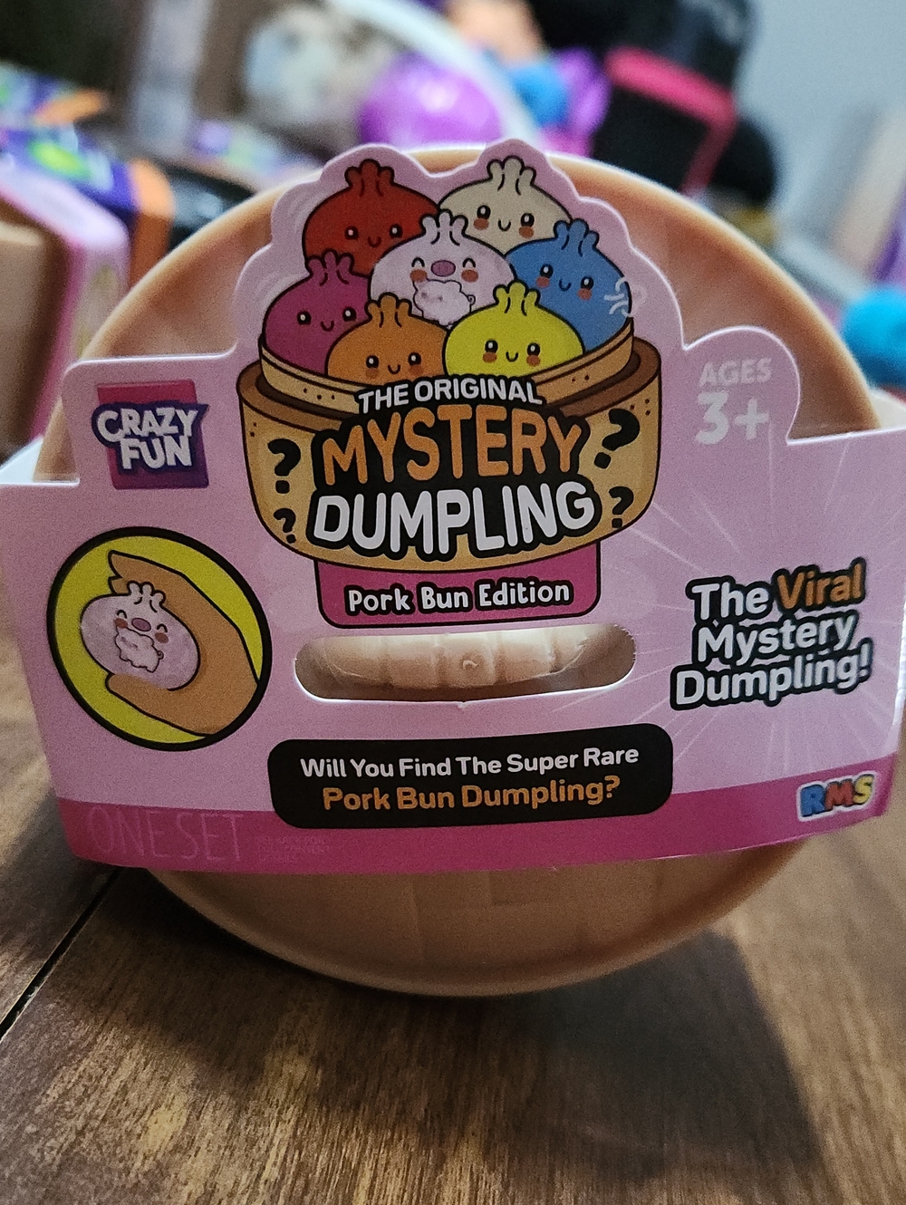 RMS Crazy Fun Mystery Dumpling Pork Bun Edition - New Sealed